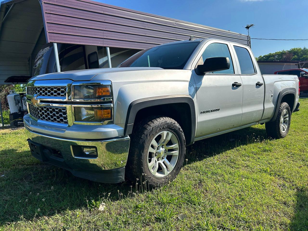 2014 Chevrolet Silverado K1500 Lt Silver vin: 1GCVKREC6EZ288620