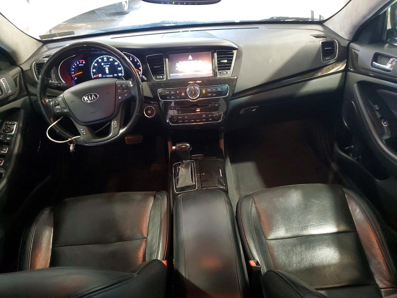 2014 Kia Cadenza Limited Белый vin: KNALN4D77E5167167