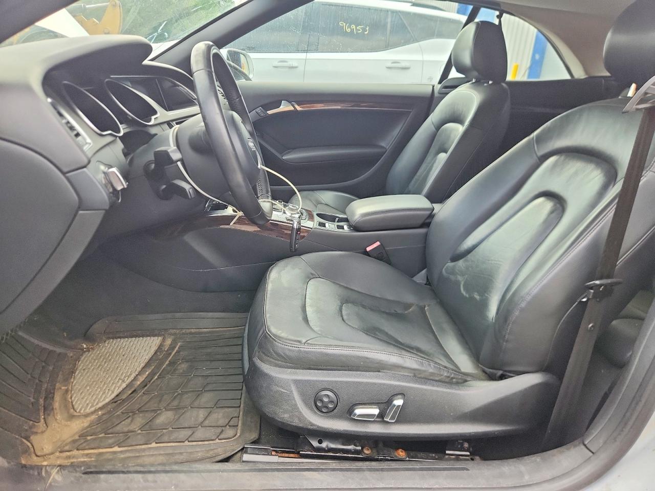 2014 Audi A5 Premium Plus Silver vin: WAULFAFH6EN013969
