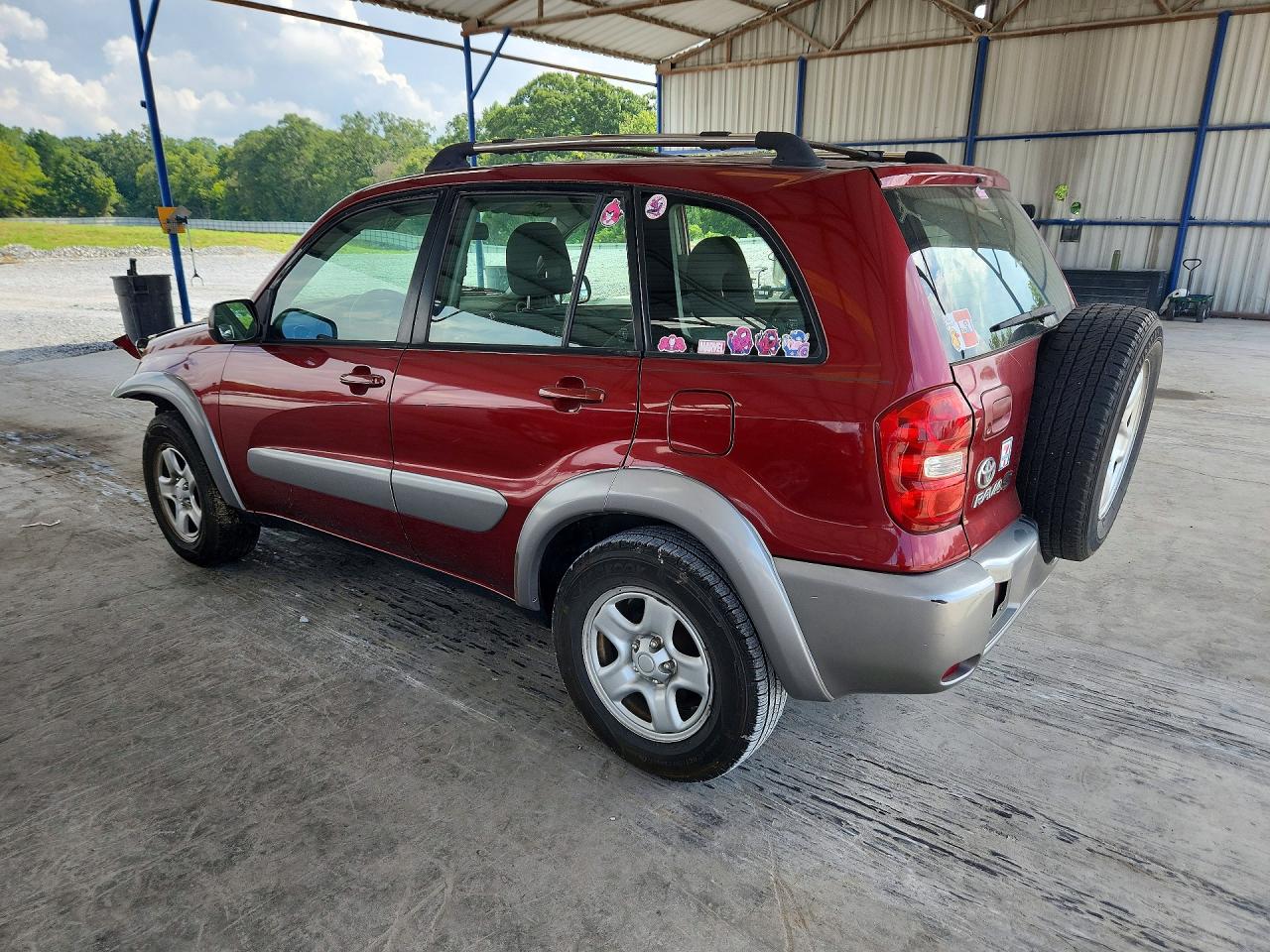 2004 Toyota Rav4 Base Maroon vin: JTEGD20V540001009