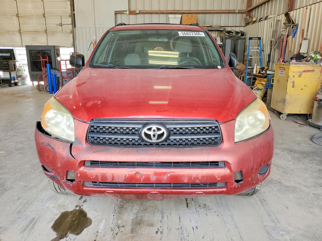 2006 Toyota Rav4 Base Red vin: JTMZD35V665032108