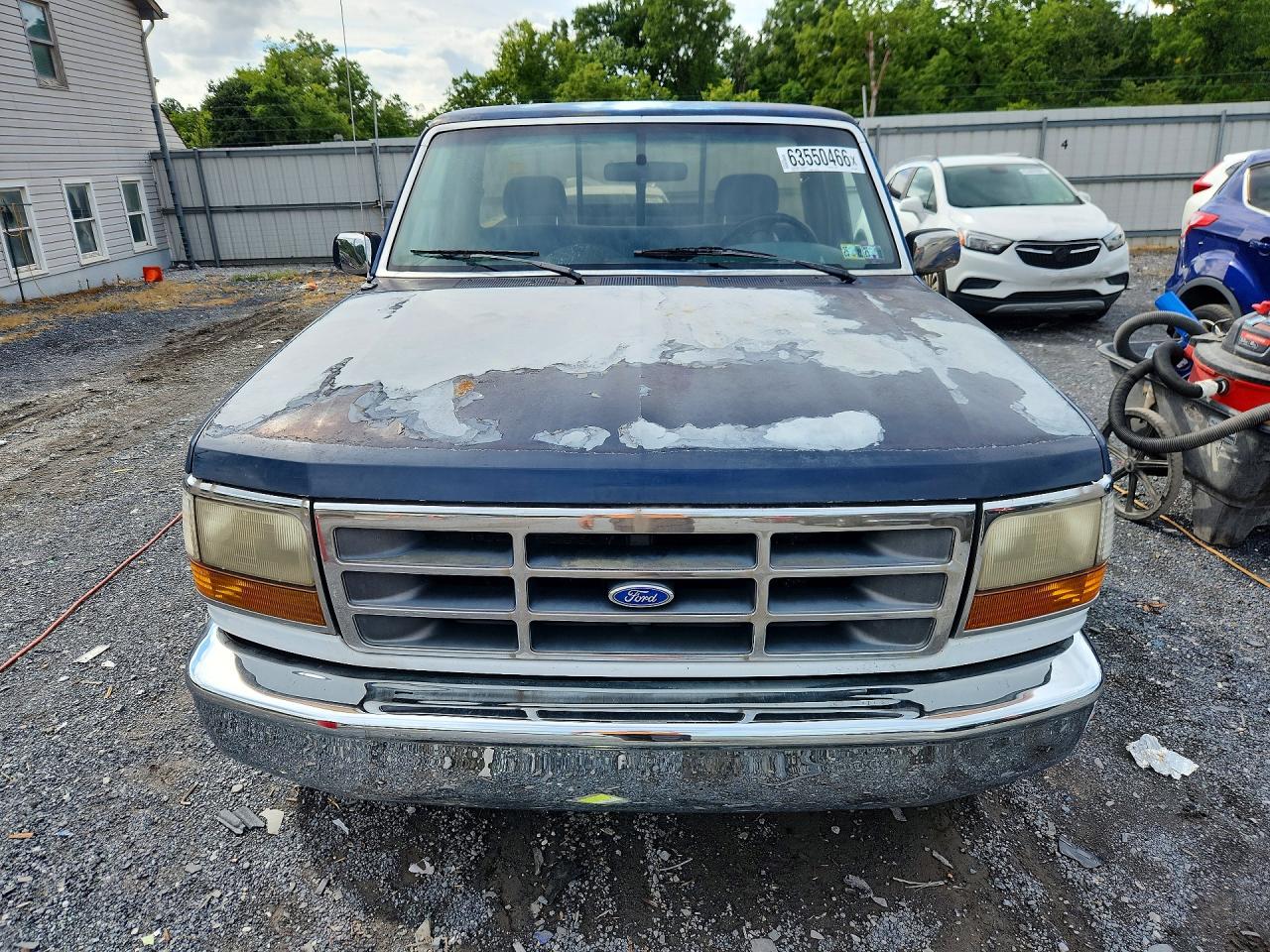 1993 Ford F150 Blue vin: 1FTDF15N3PLA47090