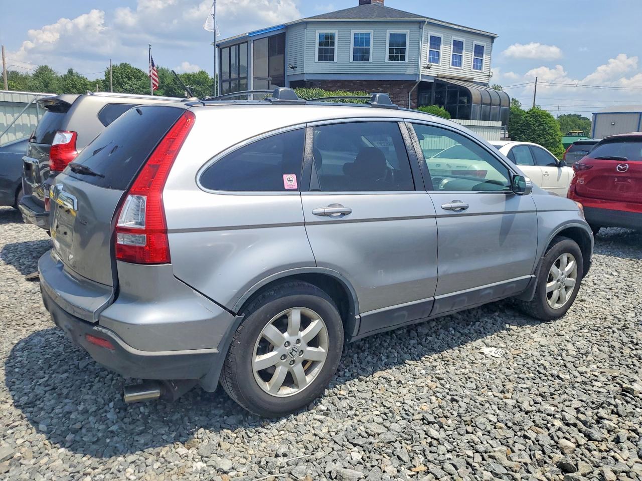 2007 Honda Cr-v Exl Silver vin: JHLRE48747C034648