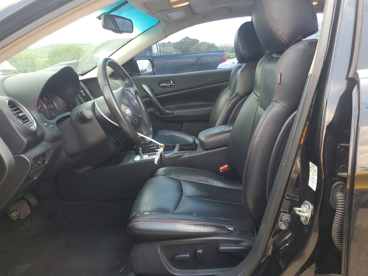 2014 Nissan Maxima 3.5 S Black vin: 1N4AA5AP5EC475987