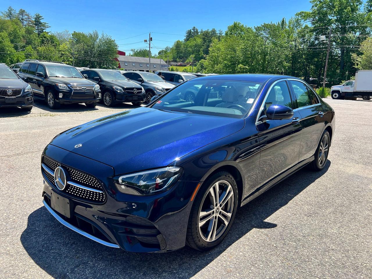 2022 Mercedes-benz E 350 4matic Blue vin: W1KZF8EB3NB032781