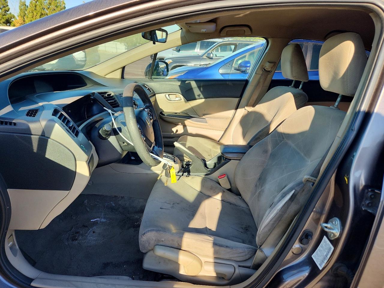2012 Honda Civic Lx Tan vin: 19XFB2F5XCE303981