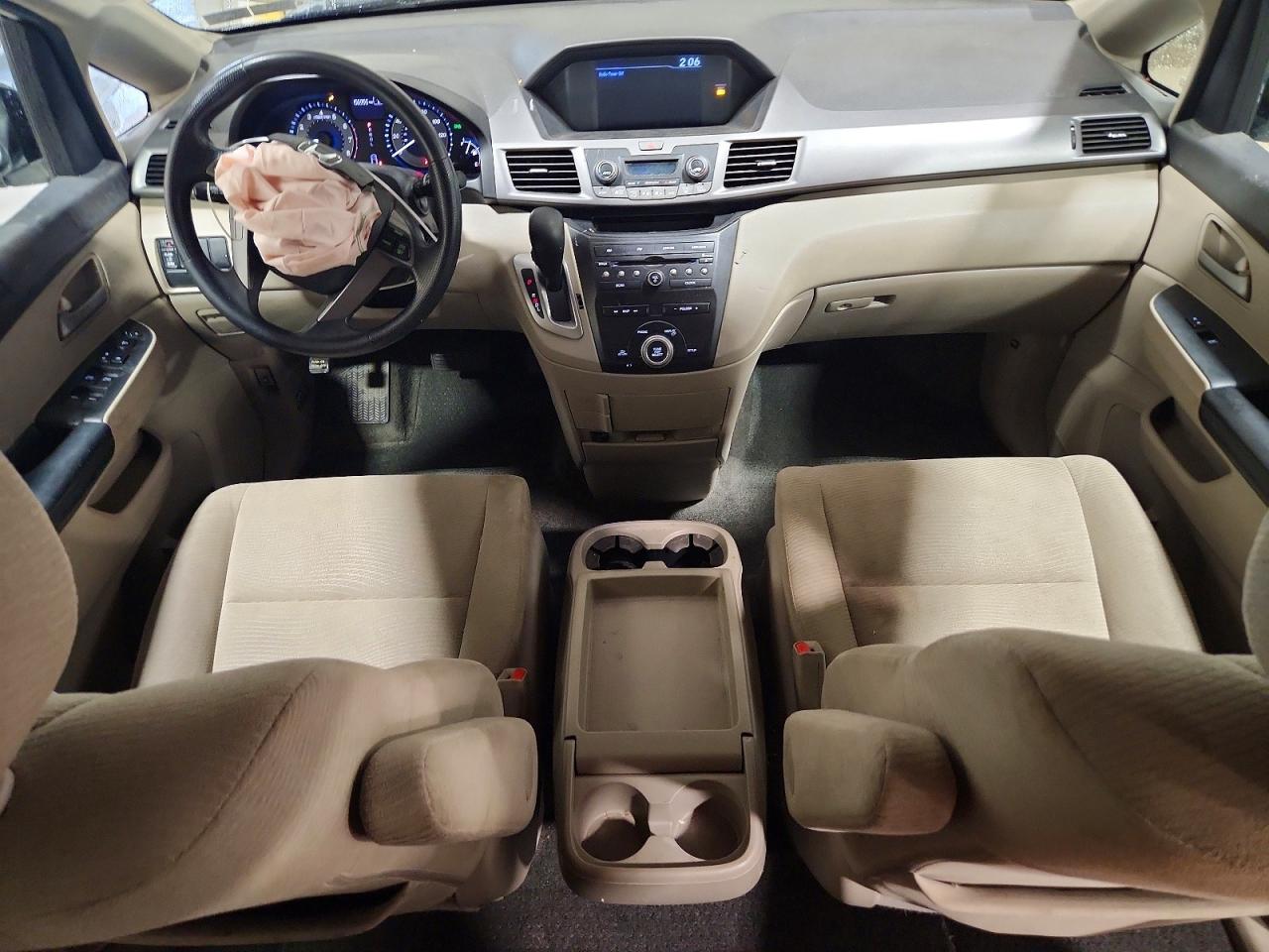 2012 Honda Odyssey Ex White vin: 5FNRL5H47CB021842