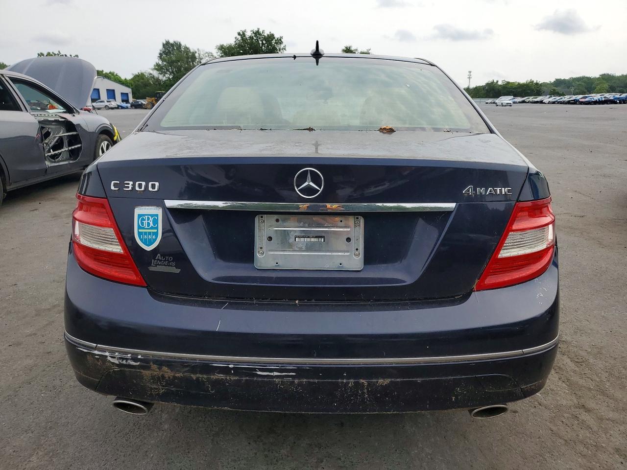 2008 Mercedes-benz C 300 4matic Blue vin: WDDGF81X78F168157