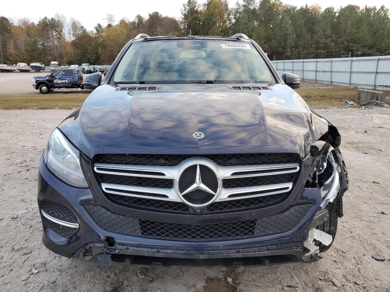 2017 Mercedes-benz Gle 350 4matic Blue vin: 4JGDA5HB0HA994524