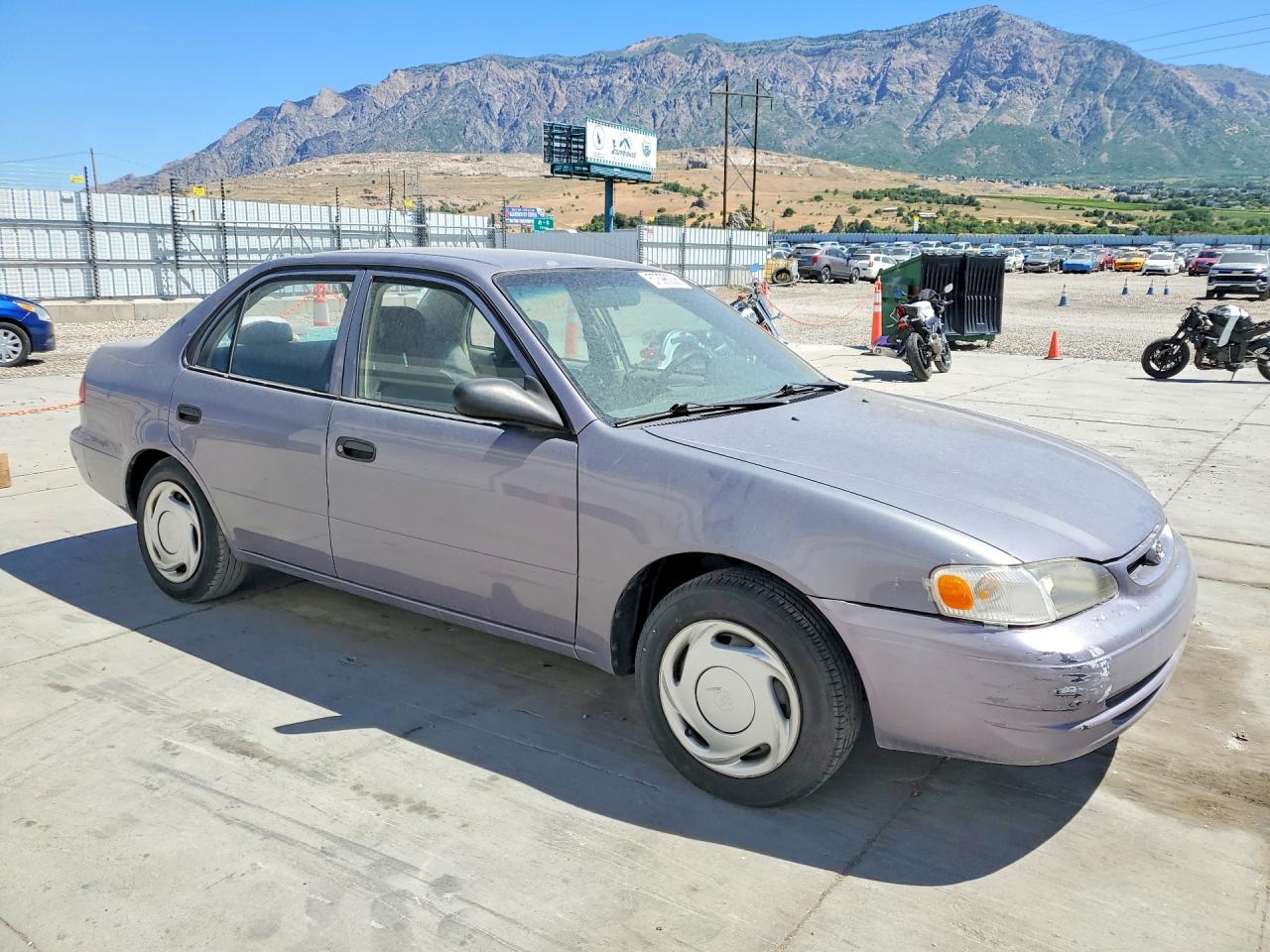 1998 Toyota Corolla Ve Purple vin: 2T1BR12E8WC006575