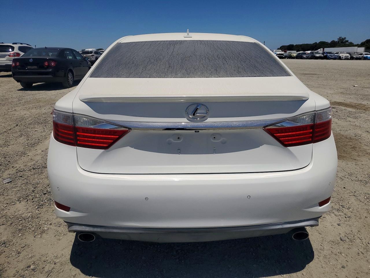2014 Lexus Es 350 White vin: JTHBK1GGXE2087279