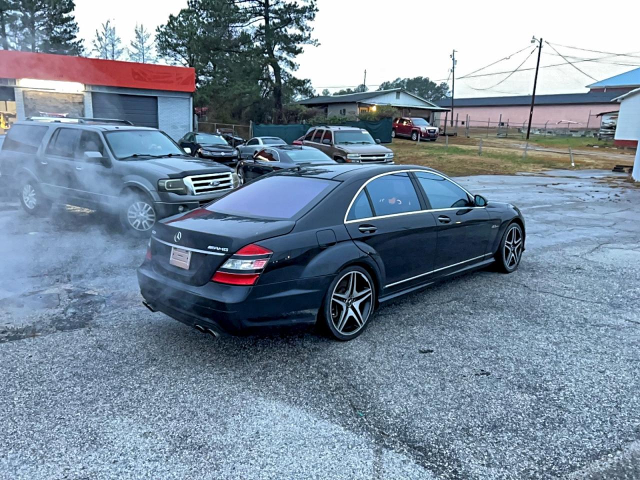 2009 Mercedes-benz S 63 Amg Black vin: WDDNG77X39A273024