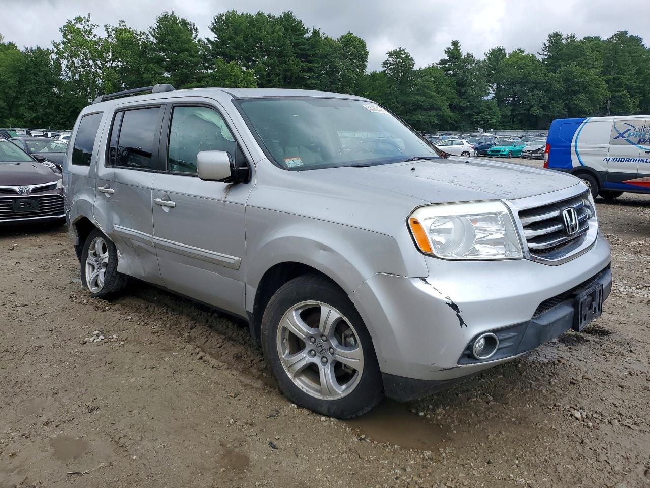 2012 Honda Pilot Ex Серебряный vin: 5FNYF4H42CB012642