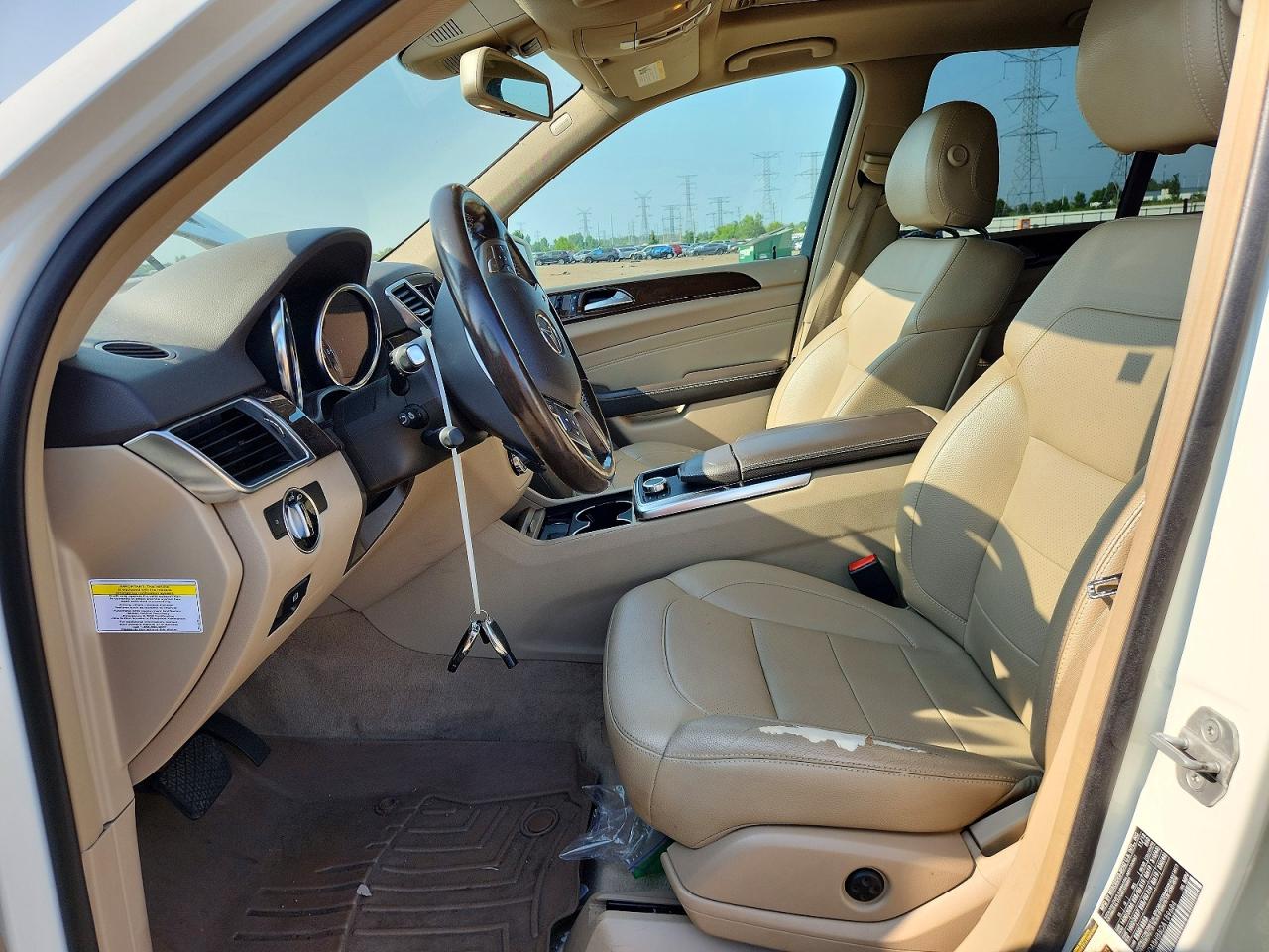 2013 Mercedes-benz Ml 350 4matic White vin: 4JGDA5HB8DA159684