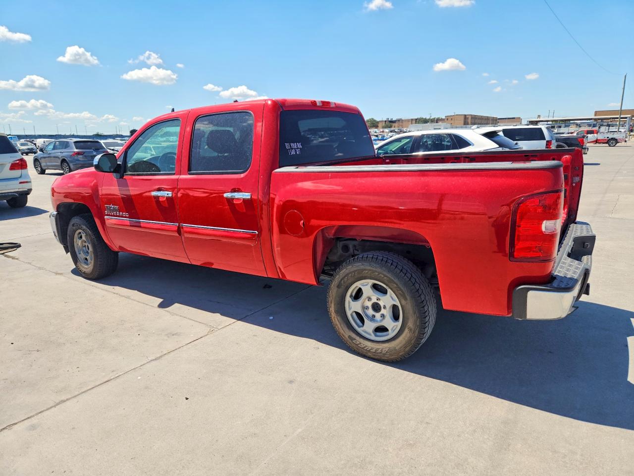 2013 Chevrolet Silverado C1500 Lt Red vin: 3GCPCSE01DG331858