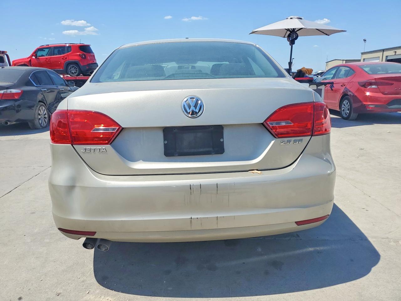 2013 Volkswagen Jetta Se Gold vin: 3VWDP7AJ1DM265328