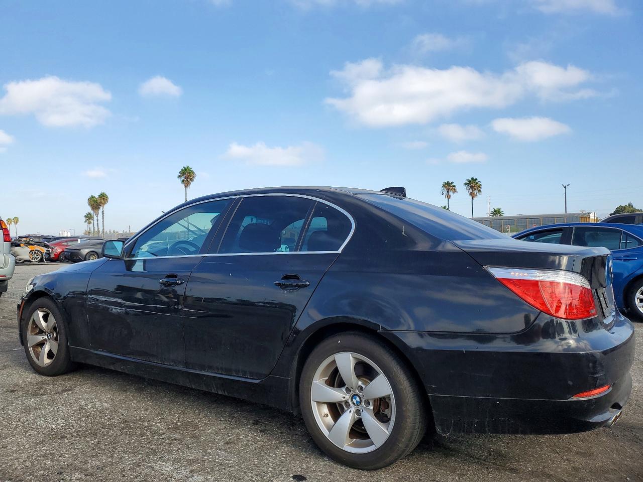 2008 Bmw 528 I Black vin: WBANU53578CT15190