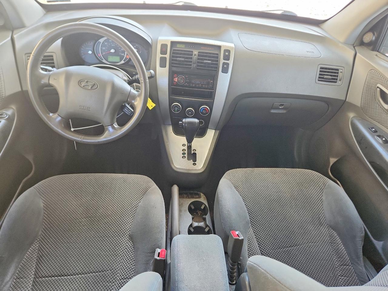 2007 Hyundai Tucson Se Белый vin: KM8JN72D27U545369