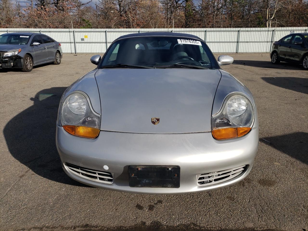 1997 Porsche Boxster Silver vin: WP0CA298XVS622891