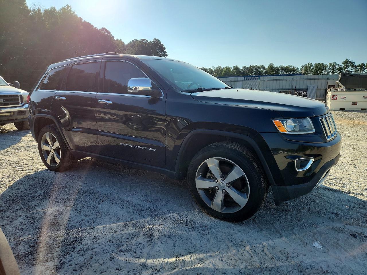 2015 Jeep Grand Cherokee Limited Black vin: 1C4RJEBM9FC218351