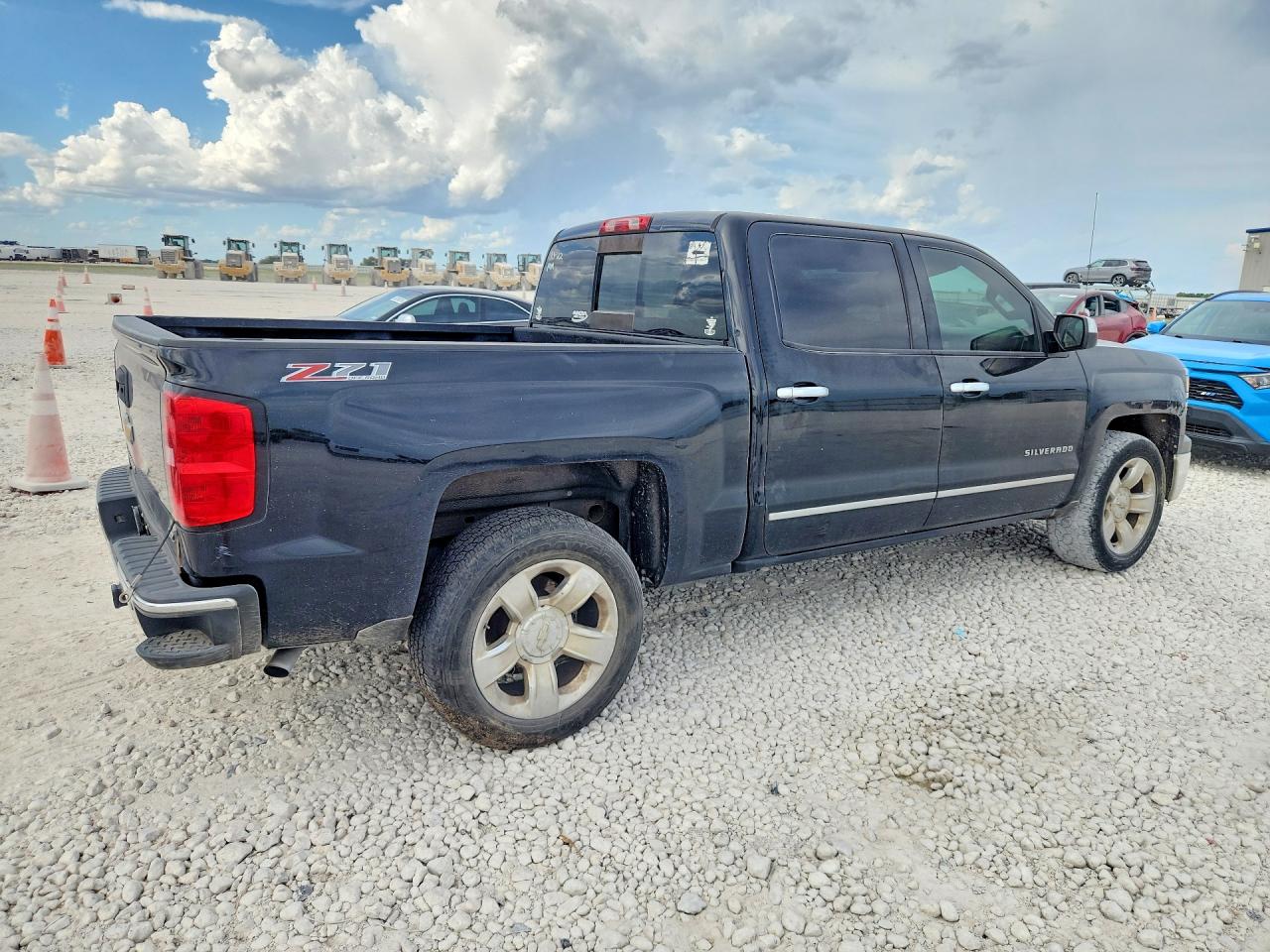 2014 Chevrolet Silverado K1500 Ltz Black vin: 3GCUKSEC2EG392279
