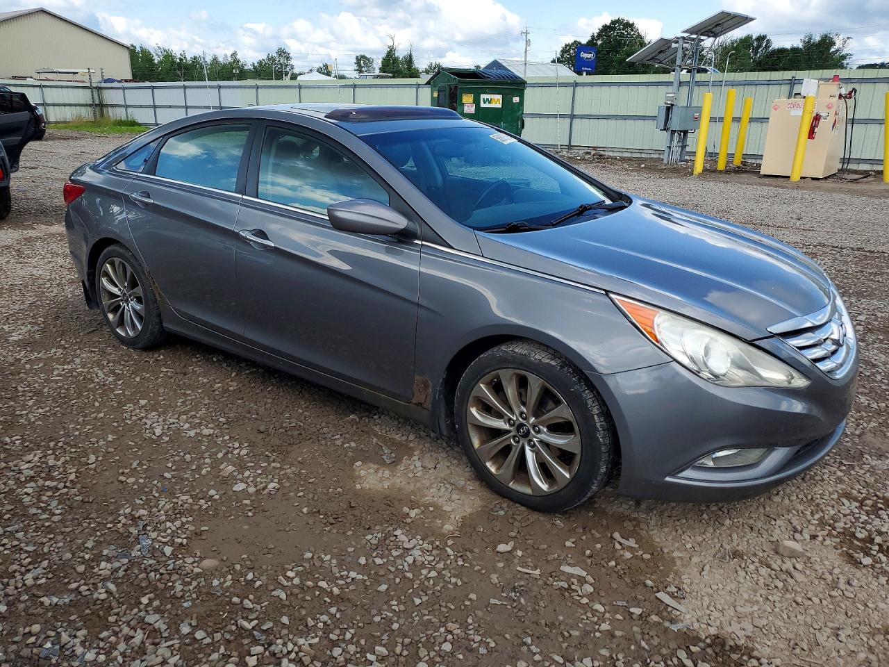 2012 Hyundai Sonata Se Gray vin: 5NPEC4AC3CH386188