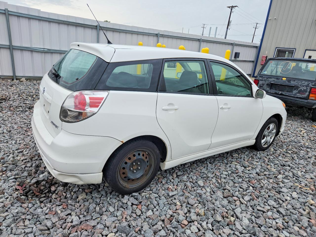 2008 Toyota Matrix Xr White vin: 2T1KR32E78C699704