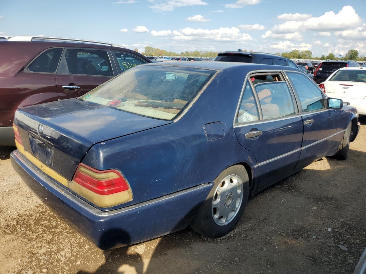 1994 Mercedes-benz S 420 Синий vin: WDBGA43E5RA180107