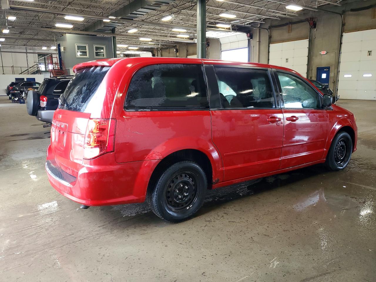 2012 Dodge Grand Caravan Se Красный vin: 2C4RDGBG5CR244283