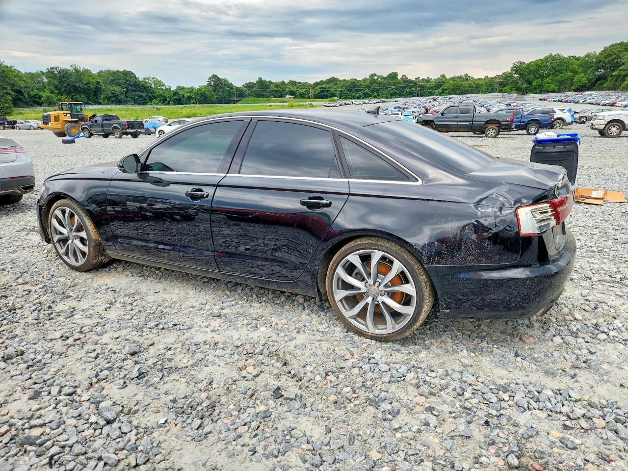2014 Audi A6 Premium Plus Black vin: WAUGFAFC7EN092462