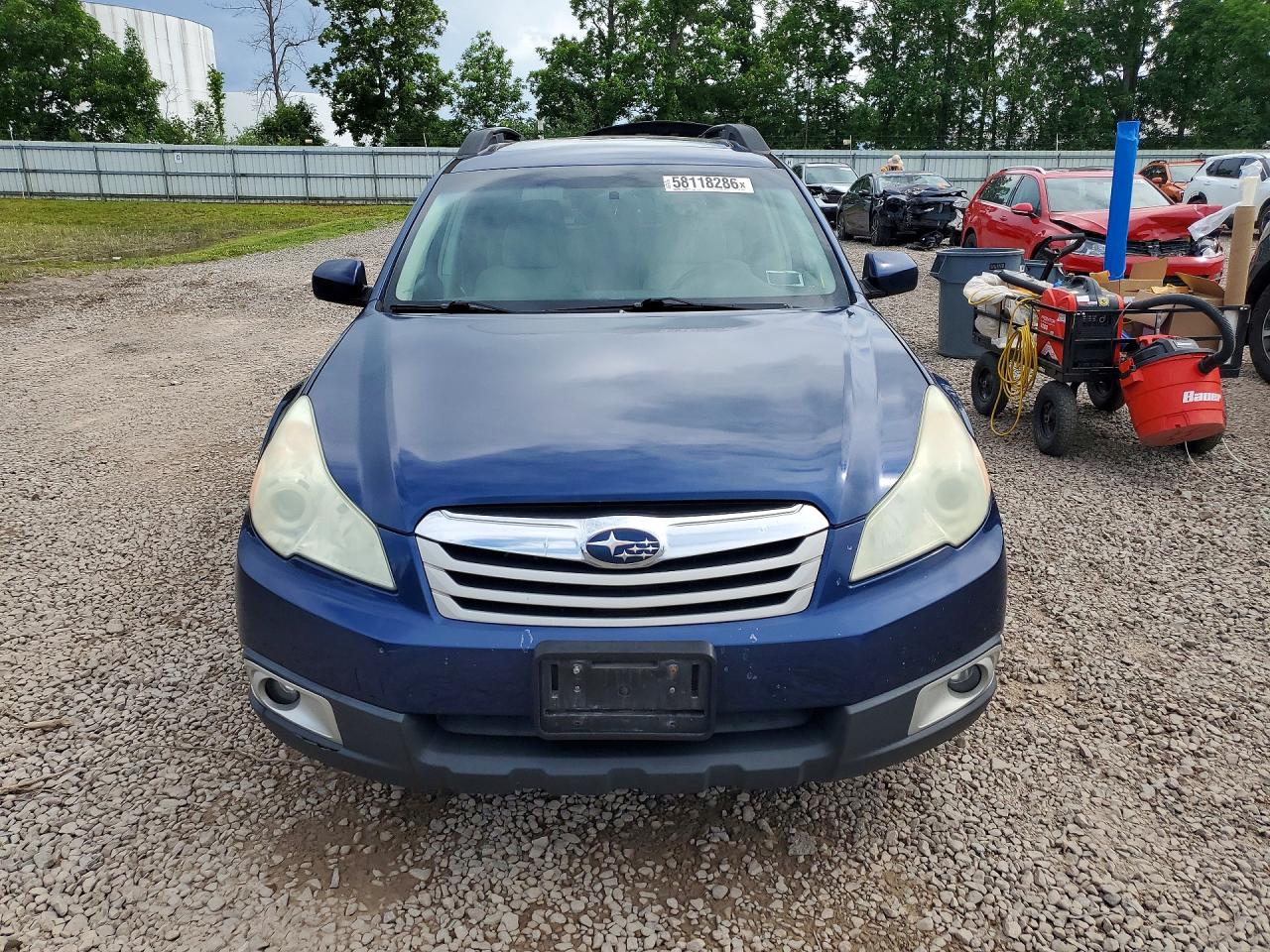 2011 Subaru Outback 2.5i Premium Blue vin: 4S4BRBGC4B3321921