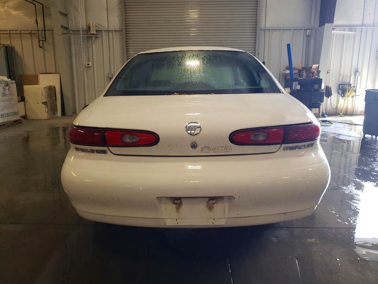 1999 Mercury Sable Gs White vin: 1MEFM50U8XA623240