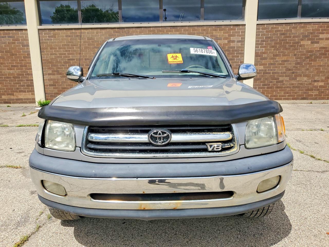 2001 Toyota Tundra Sr5 Silver vin: 5TBBT44151S193960