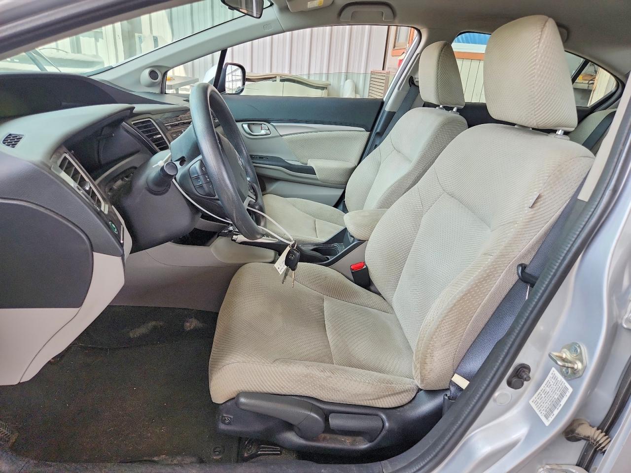 2013 Honda Civic Hybrid Silver vin: 19XFB4F25DE003154