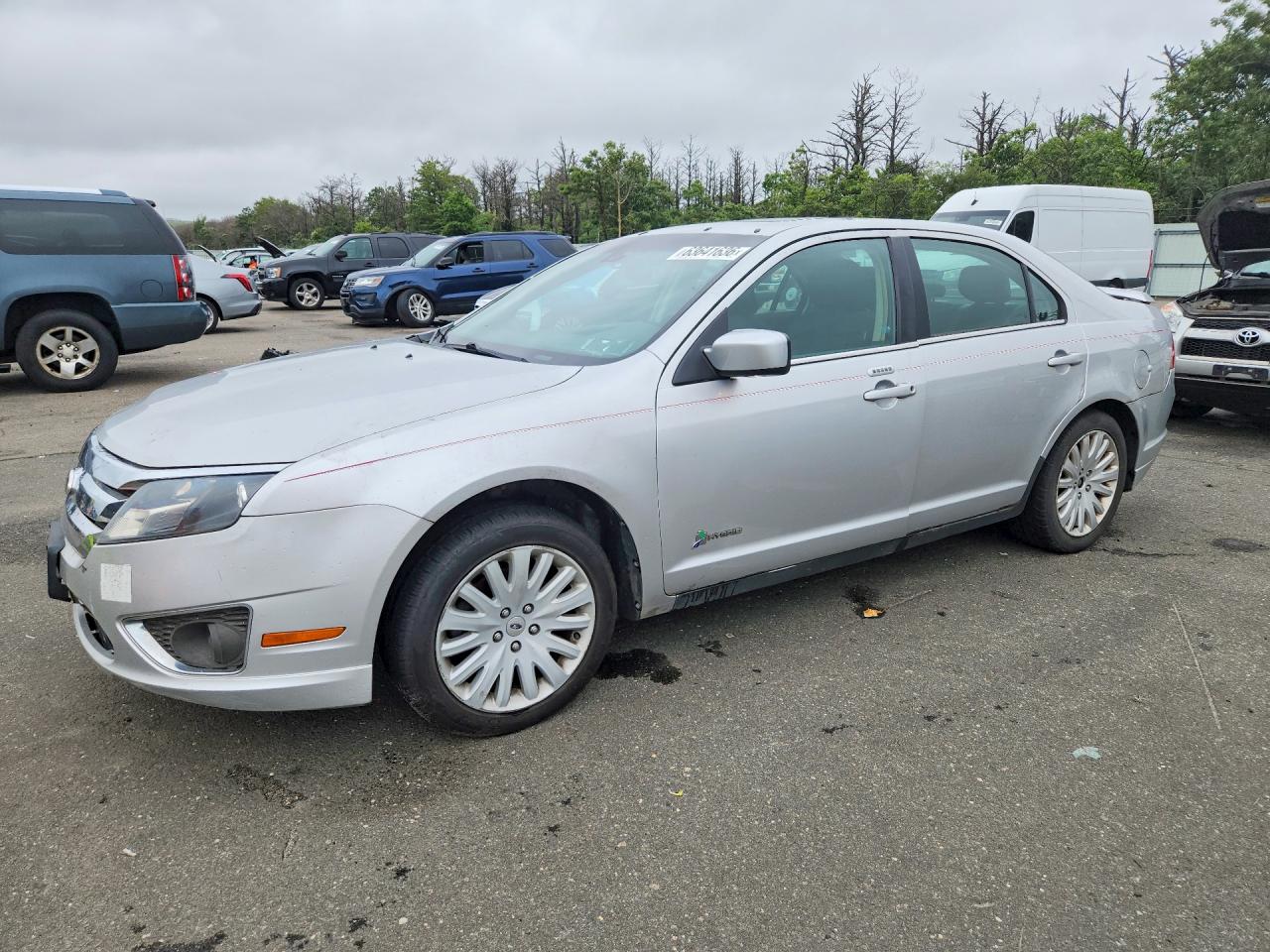 2011 Ford Fusion Hybrid Серебряный vin: 3FADP0L33BR102260