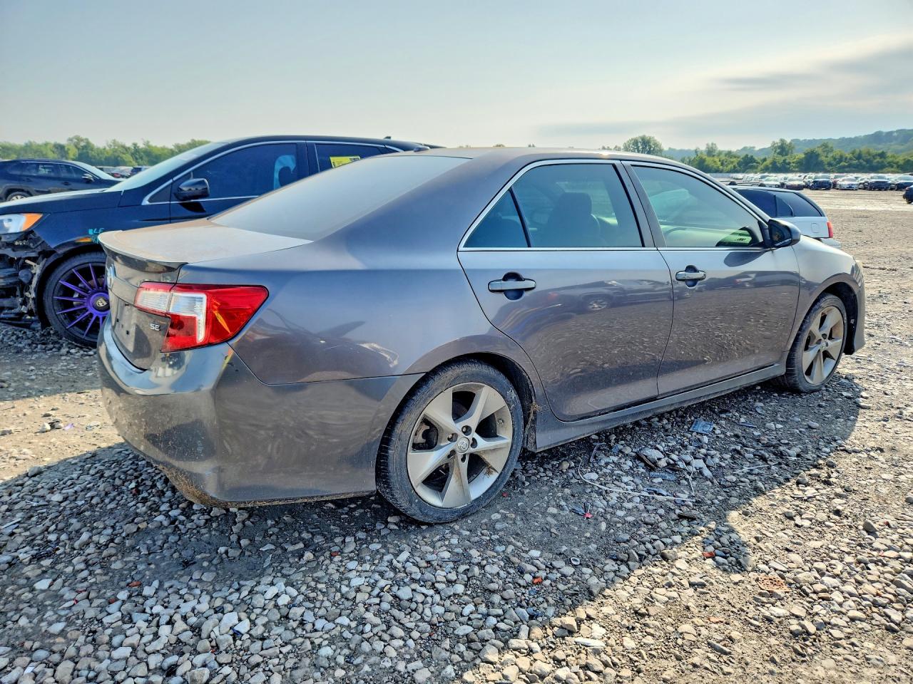 2014 Toyota Camry Se Sport Серый vin: 4T1BF1FK0EU458817