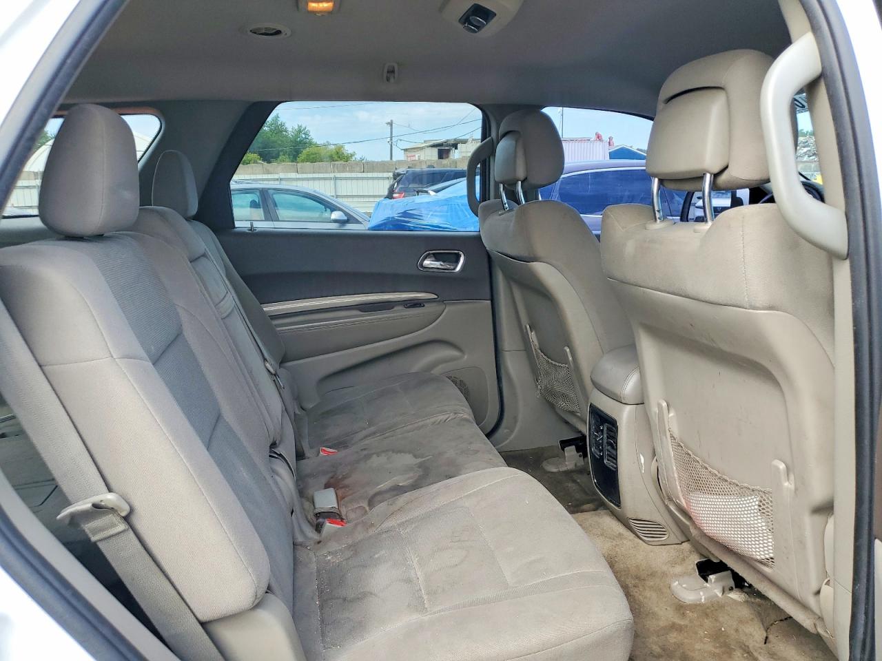2013 Dodge Durango Sxt White vin: 1C4RDJAG2DC580062