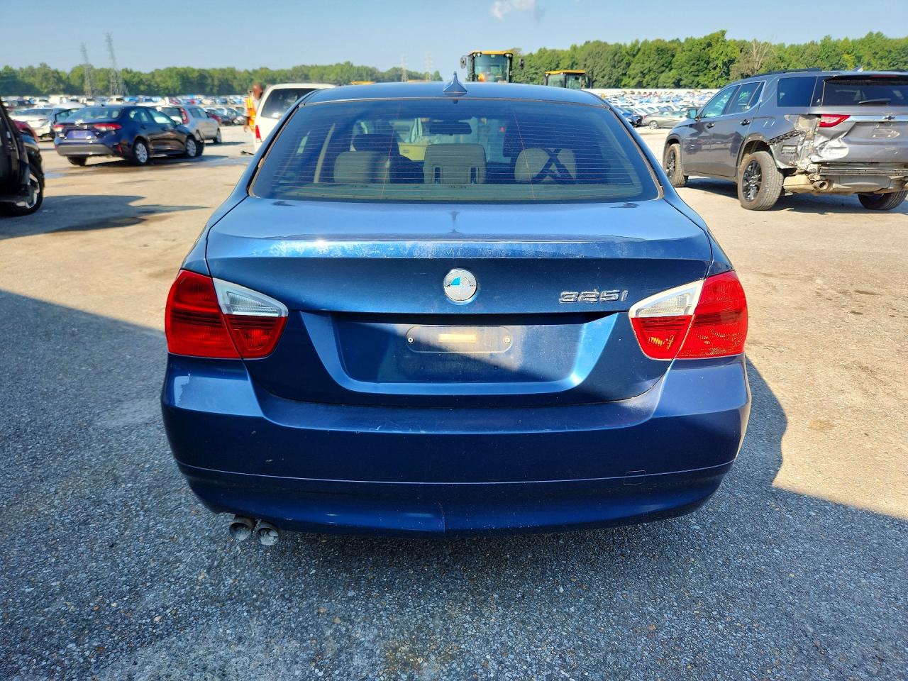 2006 Bmw 325 I Blue vin: WBAVB13576PT03688