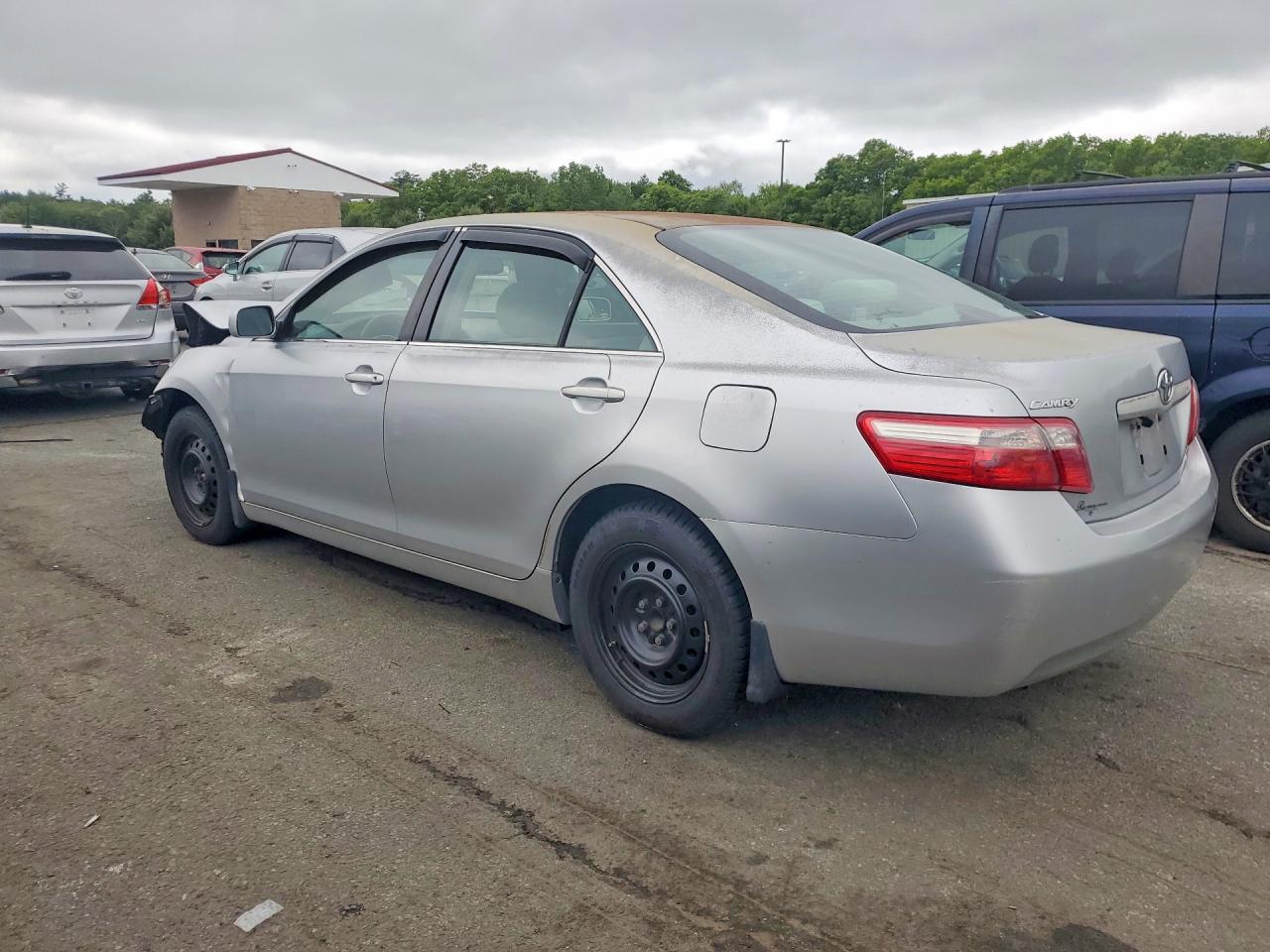 2007 Toyota Camry Le Silver vin: JTNBE46K873064060
