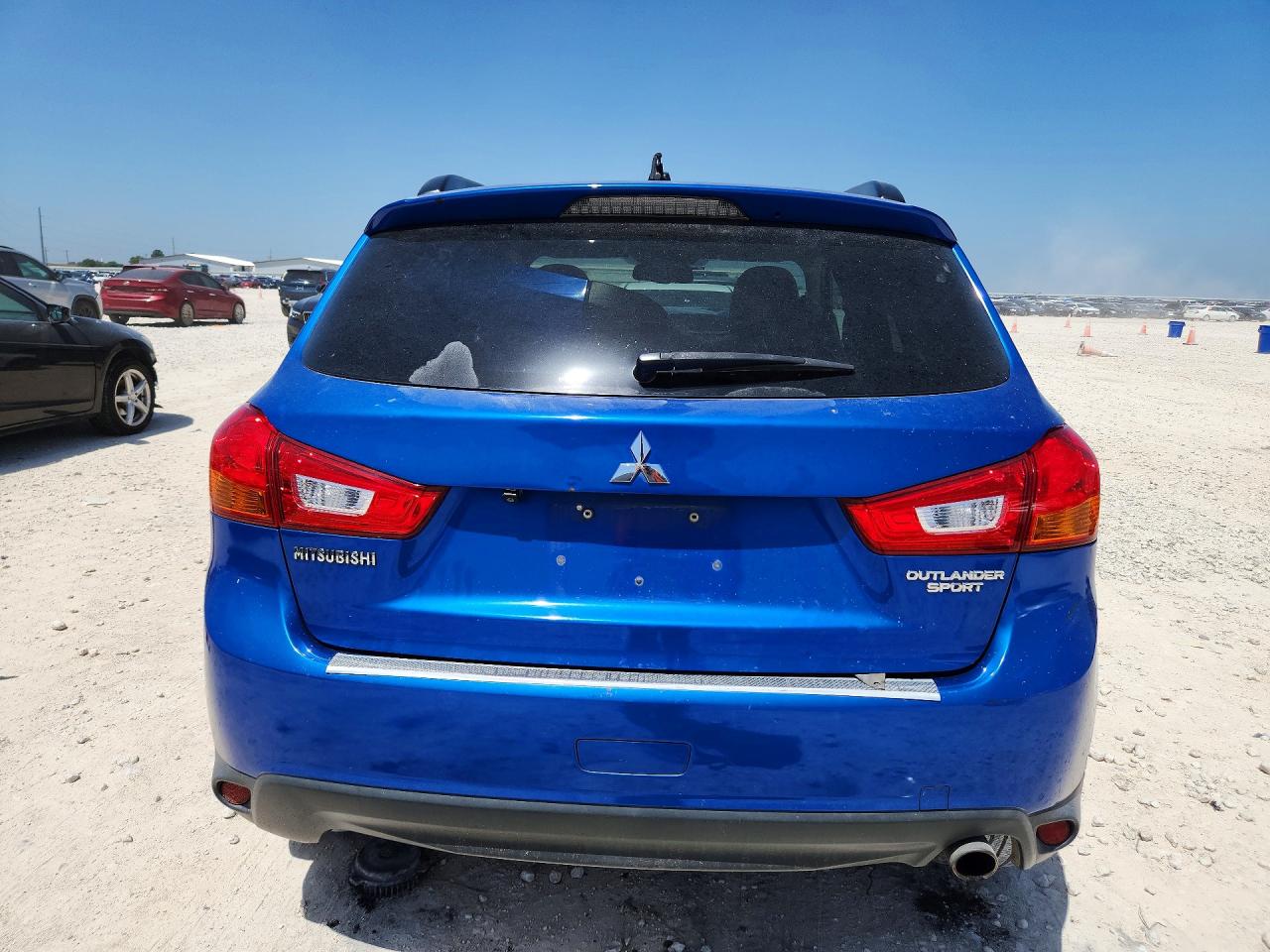 2015 Mitsubishi Outlander Sport Se Blue vin: 4A4AP4AU9FE034211