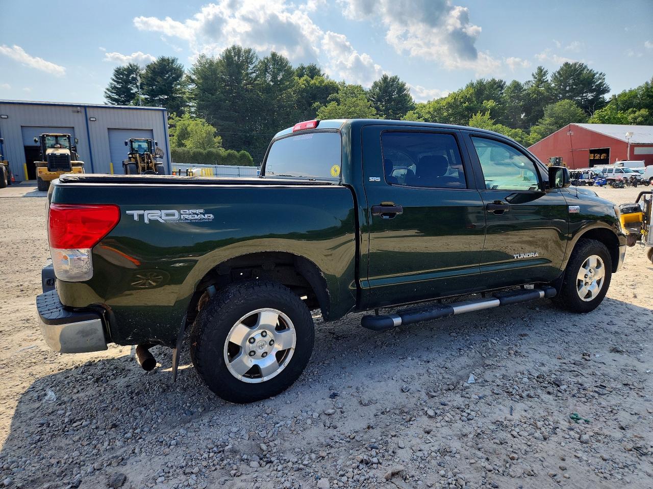 2010 Toyota Tundra Crewmax Sr5 Green vin: 5TFDY5F17AX140093