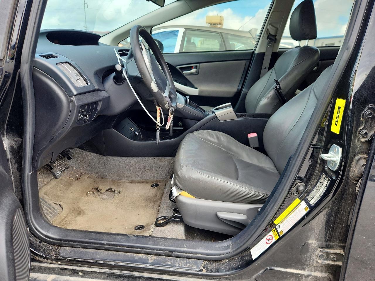 2012 Toyota Prius Three Black vin: JTDKN3DU8C1600613