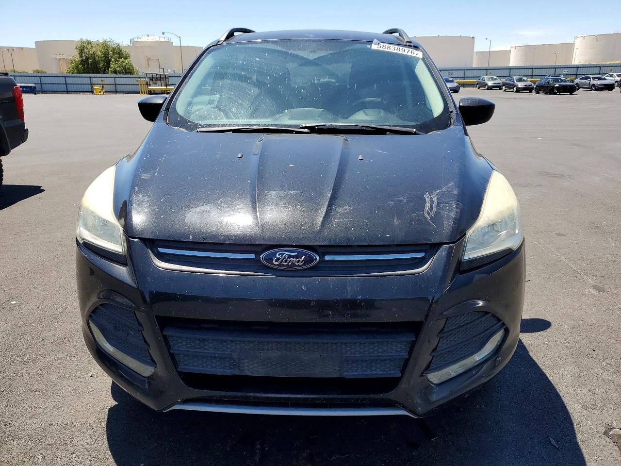 2014 Ford Escape Se Black vin: 1FMCU0GX7EUB01374