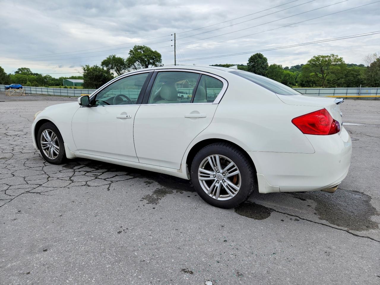 2013 Infiniti G37 Sedan X White vin: JN1CV6AR7DM357112