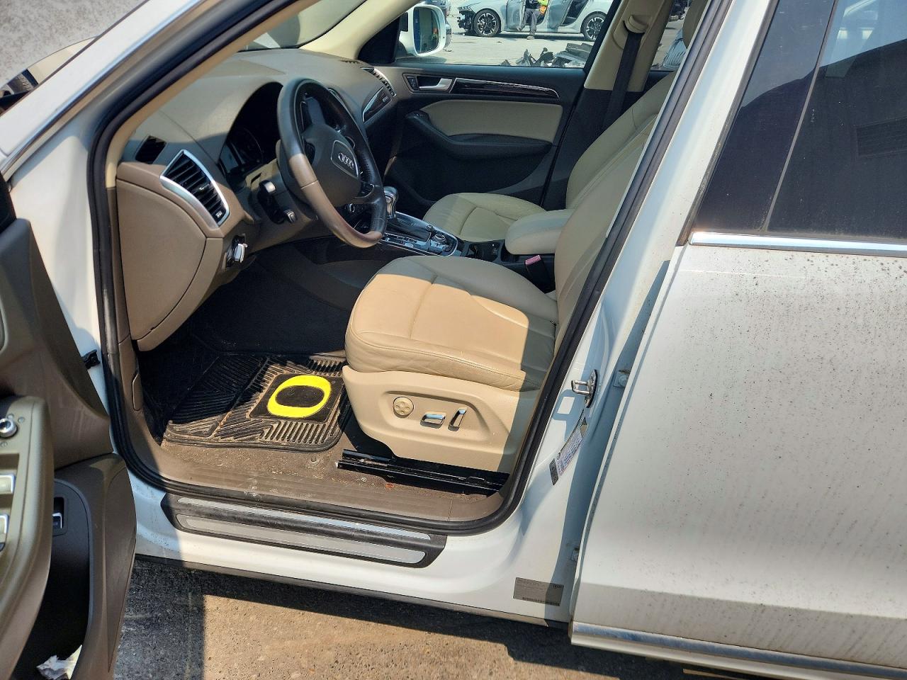 2014 Audi Q5 Premium Plus White vin: WA1LFAFP0EA057820