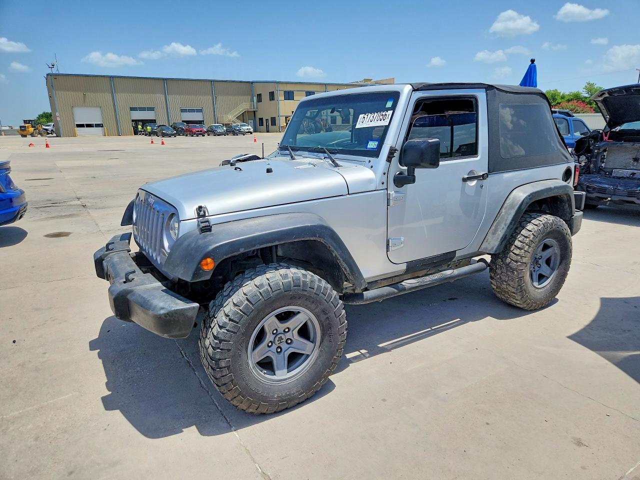 2010 Jeep Wrangler Sport Серебряный vin: 1J4AA2D10AL167632