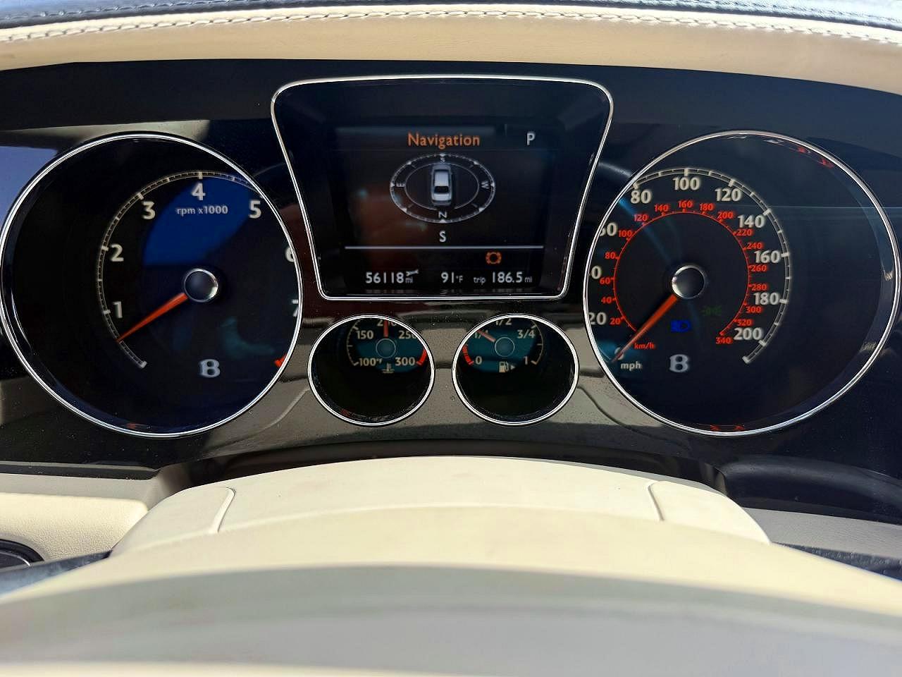 2013 Bentley Continental Flying Spur Speed Gray vin: SCBBP9ZA4DC081659