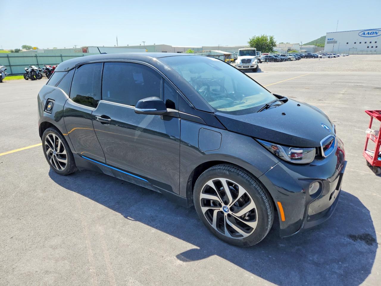 2015 Bmw I3 Rex Gray vin: WBY1Z4C50FV278562
