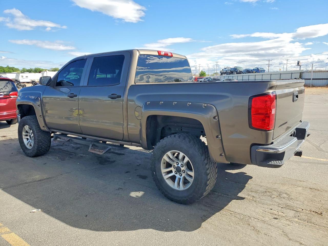 2014 Chevrolet Silverado C1500 Lt Brown vin: 3GCPCREC3EG478378