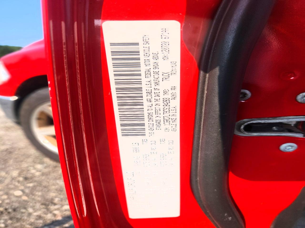 2012 Dodge Ram 1500 Slt Red vin: 1C6RD7LT9CS184283